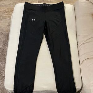 Under Armour.  Black leggings.  Good condition.